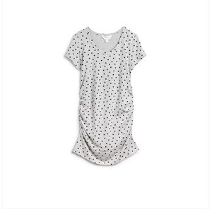 Alma Short Sleeve Maternity Knit Top